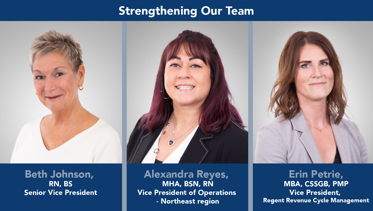 Regent Surgical Health Strengthens Leadership Team to Accelerate ...