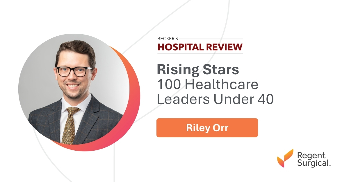 Riley Orr Becker's Hospital Review 100 Healthcare Leaders Under 40